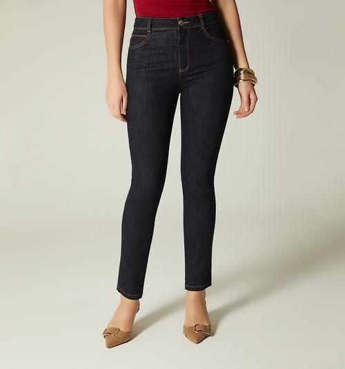 SKINNY JEAN WITH EMBROIDERED POCKETS FOR WOMEN