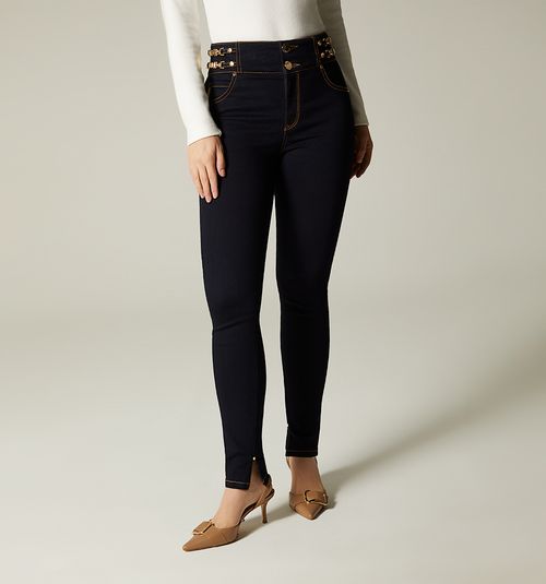 HIGH WAIST ULTRASLIM JEAN WITH ELASTIC