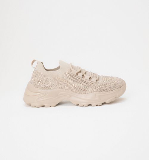 Sneaker with Hot Fix