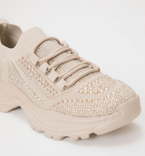 Sneaker with Hot Fix