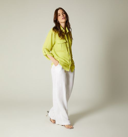 LONG SLEEVE BLOUSE WITH POCKET