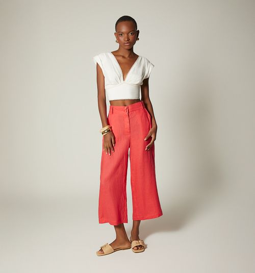 HIGH WAIST CULOTTE PANTS