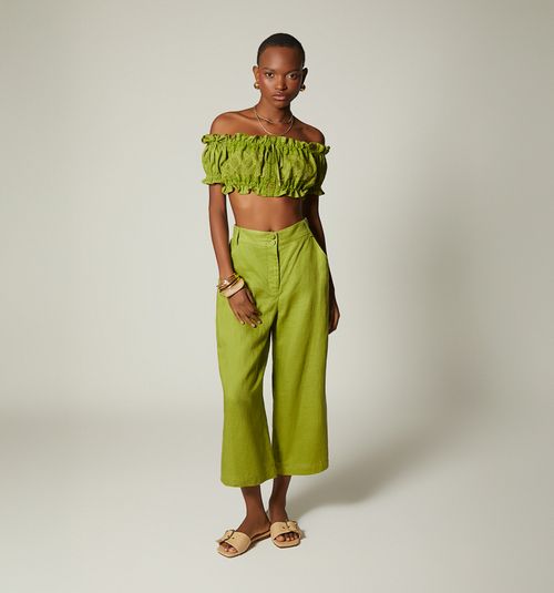 HIGH WAIST CULOTTE PANTS