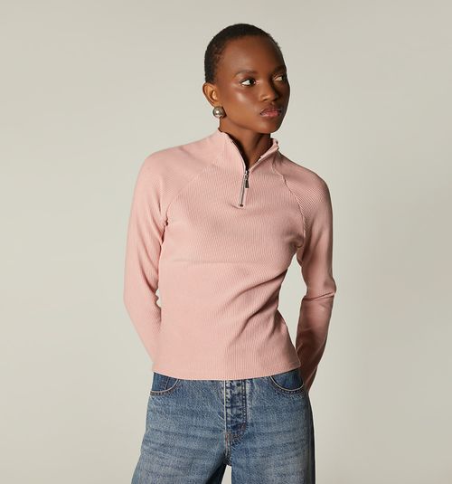 Long Sleeve Turtle Neck Blouse