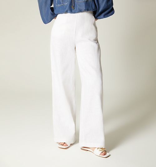 CULOTTE PANTS WITH SUPER HIGH WAIST