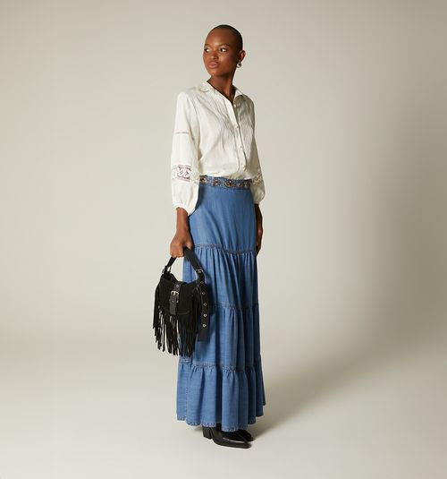 LONG SKIRT WITH WAISTBAND