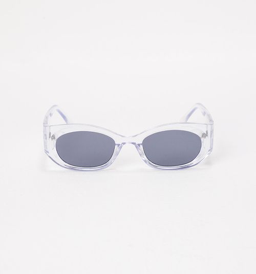 RECTANGULAR FRAME GLASSES OVAL LENS