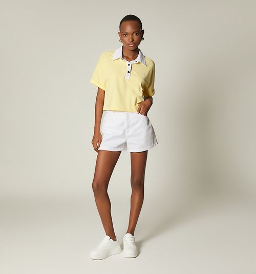 HIGH WAIST BASIC FIVE-POCKET SHORTS S
