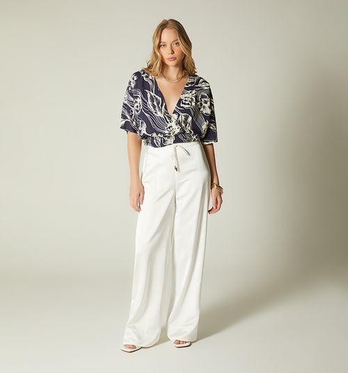 ELBOW SLEEVE BLOUSE