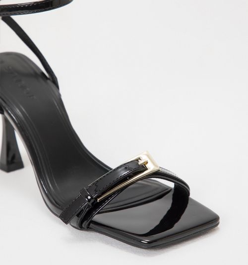 HEEL SANDAL WITH STRAPS AND CAPELLA HARDWARE