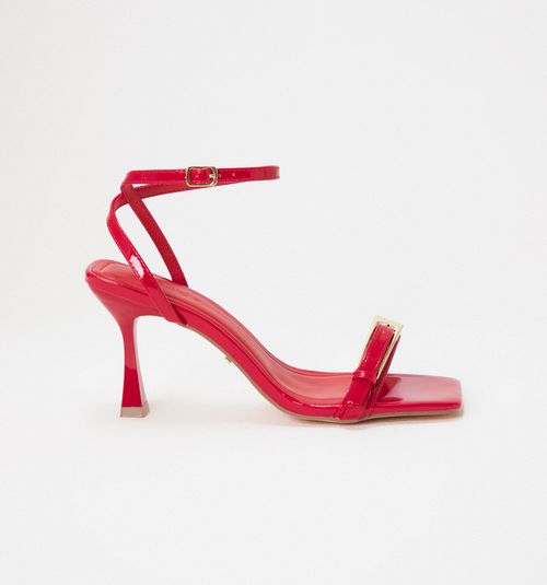 HEEL SANDAL WITH STRAPS AND CAPELLA HARDWARE