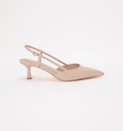 CLOSED TOE STILETTO WITH LOW HEEL