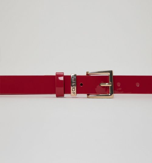 PATENT LEATHER BELT