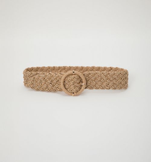 BRAIDED LUREX BELT