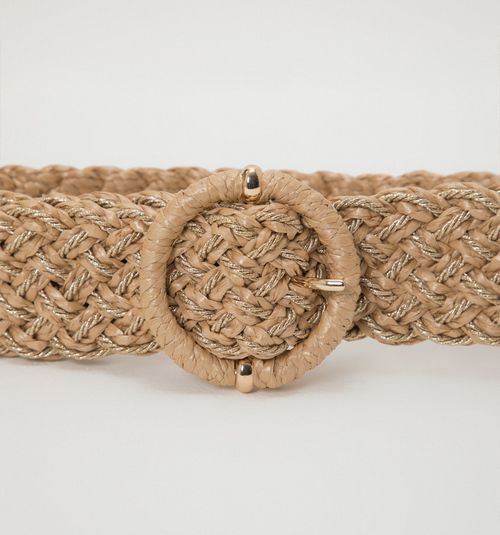 BRAIDED LUREX BELT