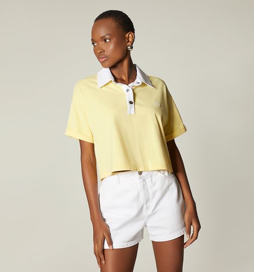 BOXy POLO-STYLE COMBINED T-SHIRT