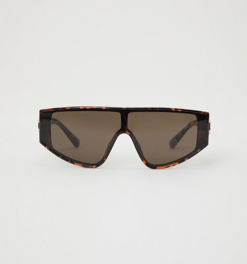 Visor Glasses Flat Lens