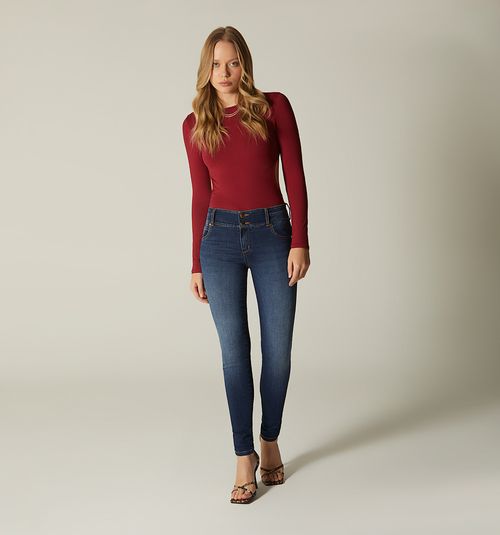 HIGH WAIST ULTRASLIM JEAN WITH H POCKETS