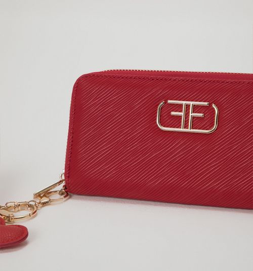 WALLET WITH FRONT FF HARDWARE