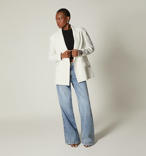 Basic Blazer with Covered Buttons