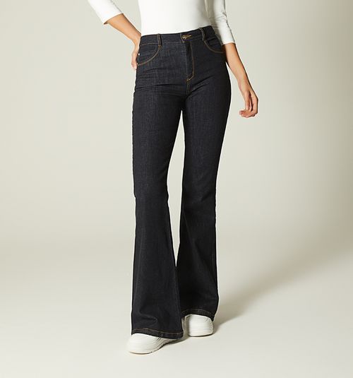 HIGH WAIST FLARE JEAN BARDOT