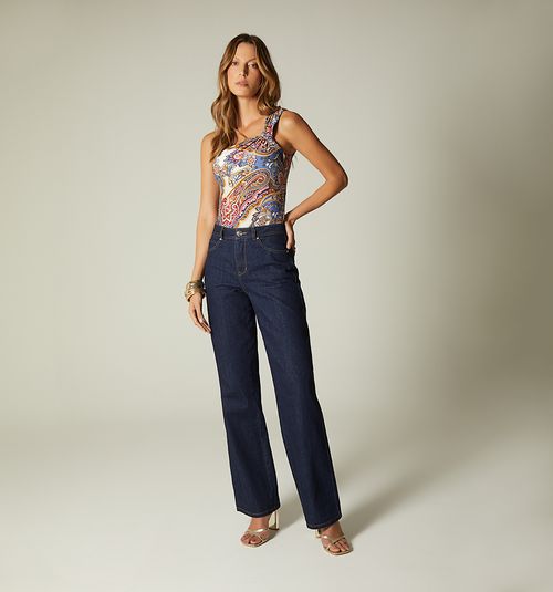 ONE-SHOULDER BODYSUIT