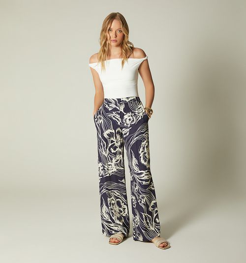 PRINTED PALAZZO PANTS