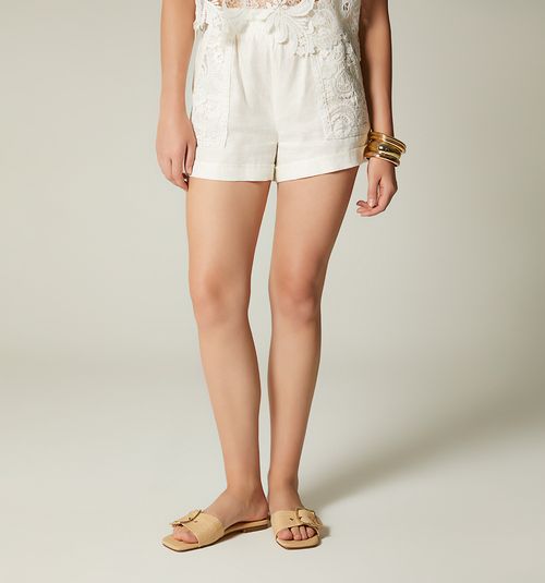 CROCHET SHORTS WITH POCKETS