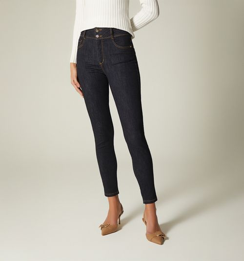 HIGH WAIST SKINNY JEAN FIVE POCKETS