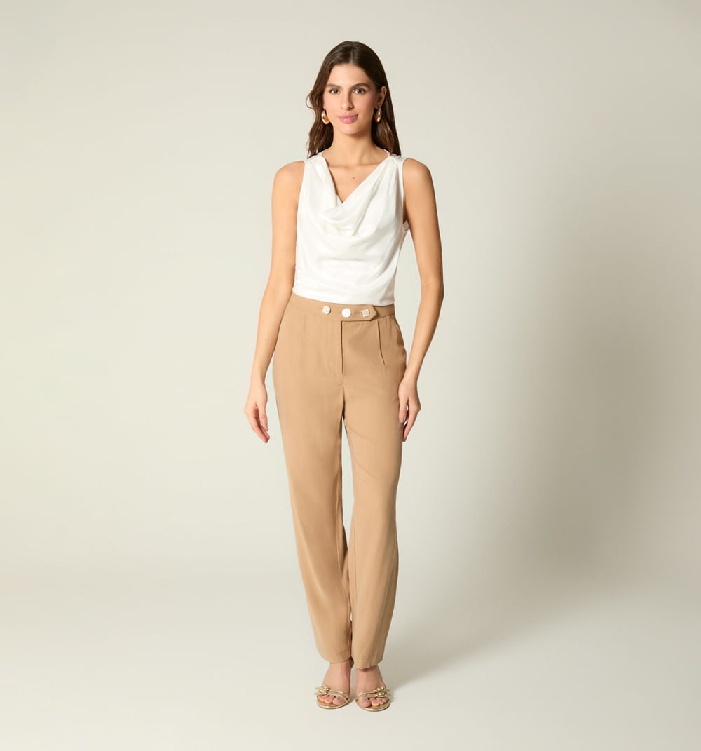 Bonnie 03Mid Bootcut Suit Pants Black MADLADY
