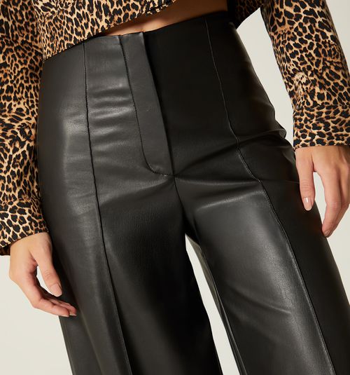 HIGH-WAISTED PANTS WITH BELT