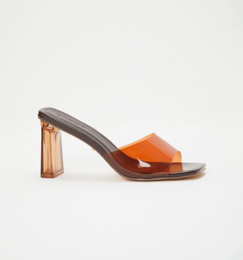 TRANSLUCENT HEEL SANDAL