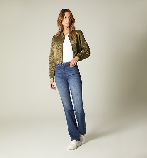 HIGH WAIST STRAIGHT LEG JEAN MONROE