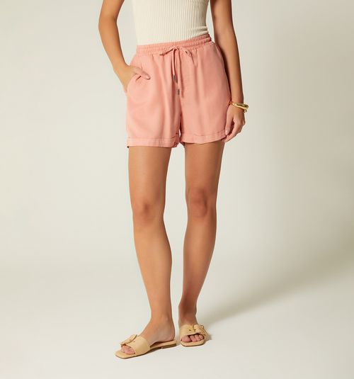 HIGH-WAISTED SHORT WITH DUSTER