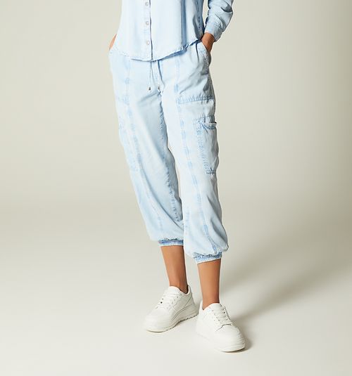 HIGH-WAISTED JOGGER PANTS