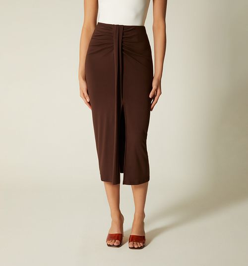 LONG DRAPED SKIRT