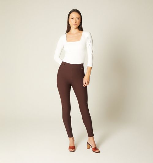 HIGH-WAISTED SKINNY LEGGINGS