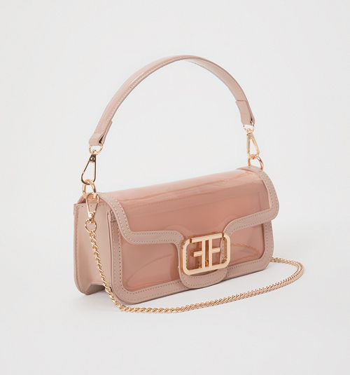 CLEAR HANDBAG WITH LOGO HERRA