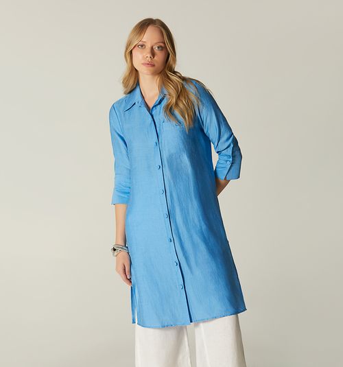 Maxi Blouse Three-Quarter Sleeve