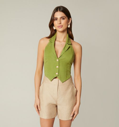 HALTER BLOUSE