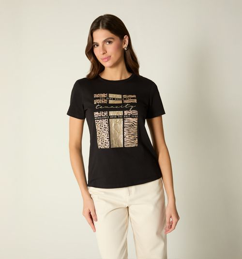 ANIMAL PRINT T-SHIRT