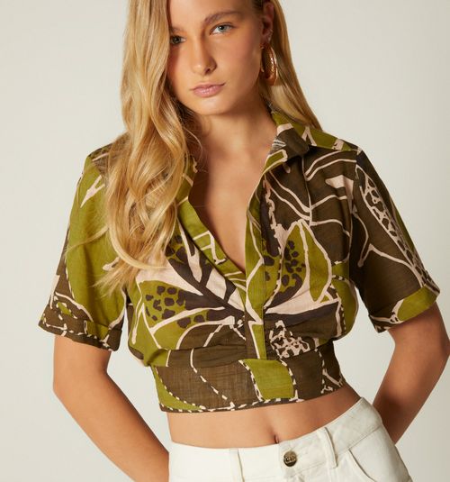 SLEEVELESS BLOUSE