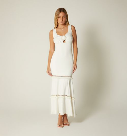 LONG SLEEVELESS DRESS