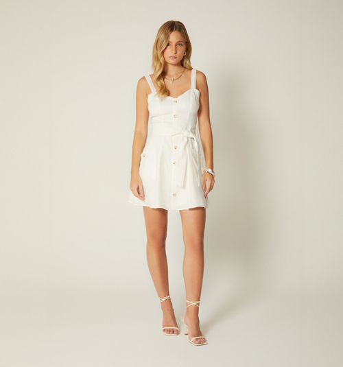 SHORT DRESS WITH BELT