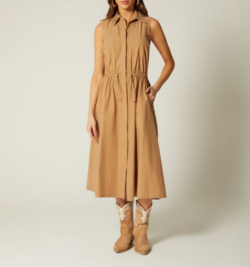 MIDI SLEEVELESS DRESS