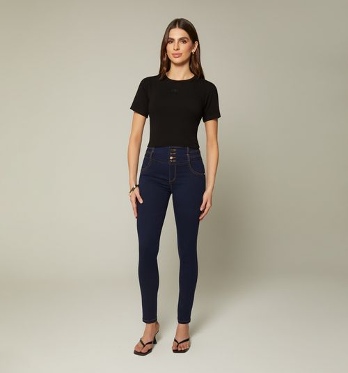High Waist Ultraslim Jean Waistband Cuts