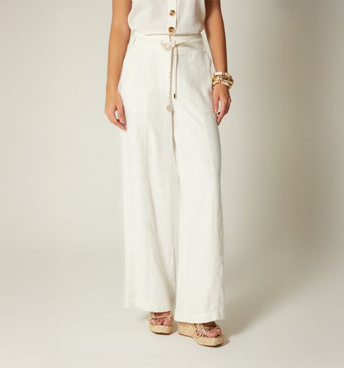 HIGH-WAISTED PALAZZO WITH POCKETS