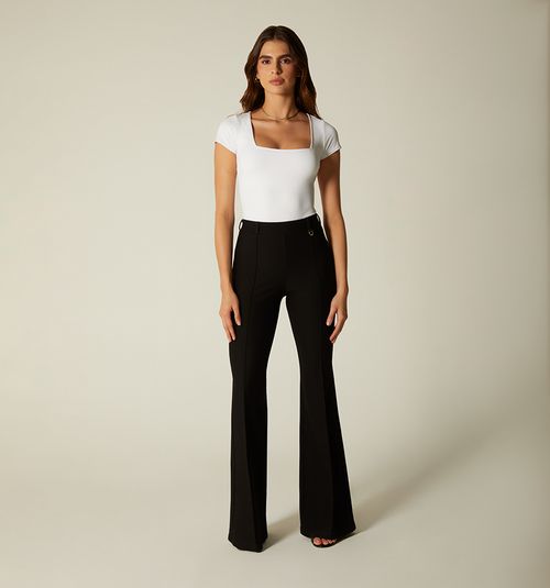 High Waist Bell Bottom Leggings