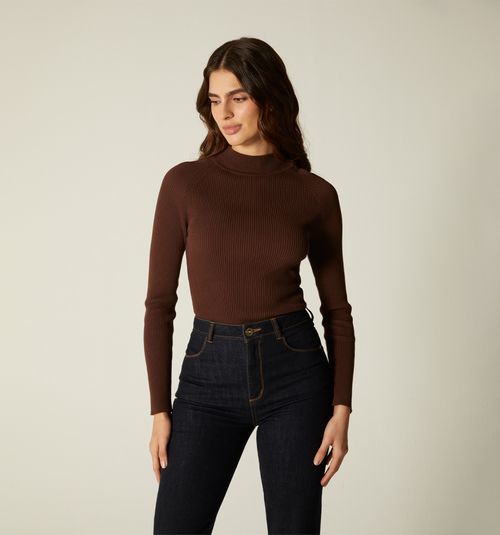 LONG SLEEVE KNITTED SWEATER