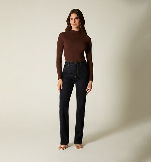 HIGH WAIST STRAIGHT LEG JEAN MONROE